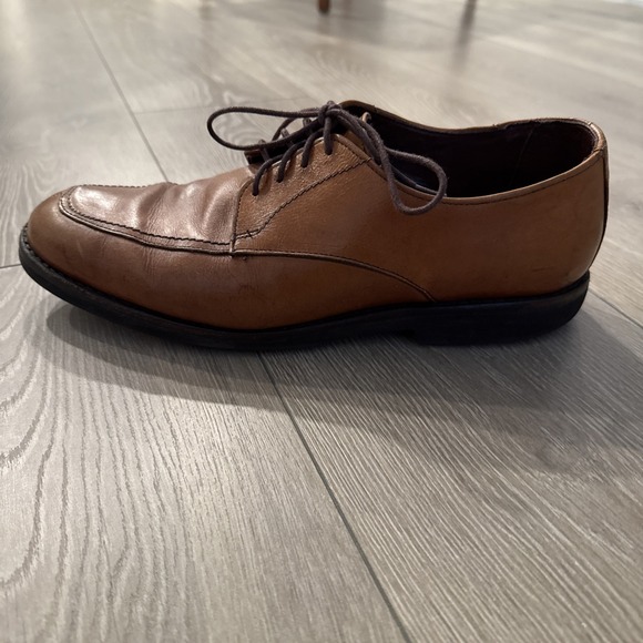 Allen Edmonds Stockbridge Brown/Tan Leather Oxford Business Shoes Size 9D main image 6